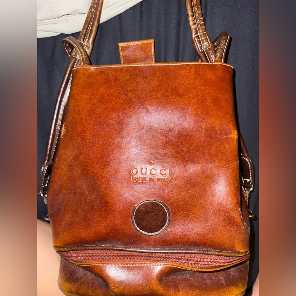 Gucci Brown Leather purse